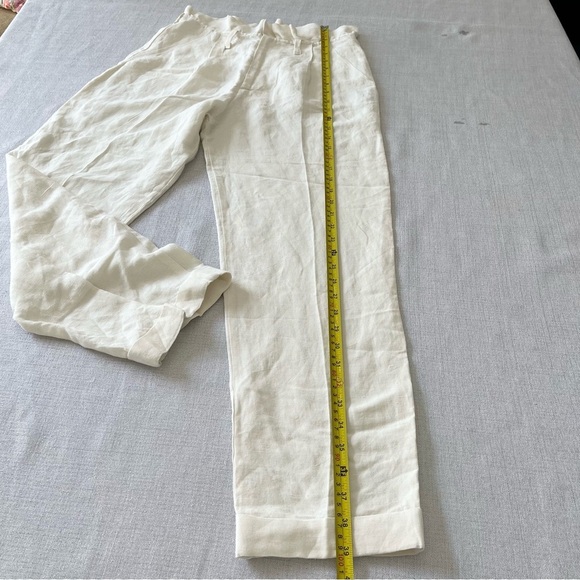 Rachel Pally Off White Linen Blend Casual Pants Size XS - Picture 5 of 7
